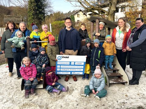 Unterstützung für den Kindergarten Sausebraus in Eisborn