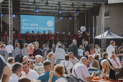 Kalkwerk Hönnetal feiert 125-jähriges Jubiläum